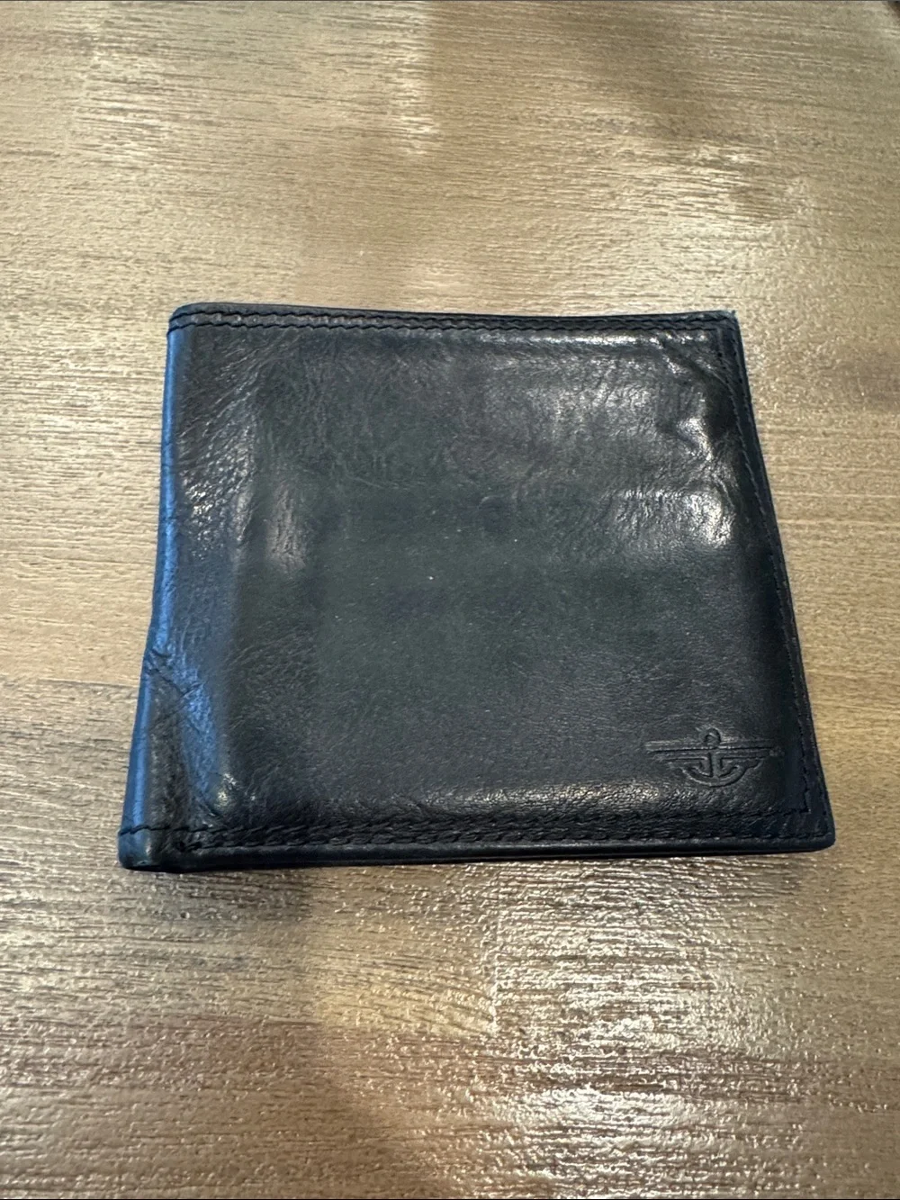 Vintage - Dockers Black Leather Bifold Wallet